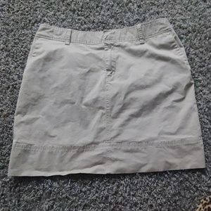 Khaki skirt